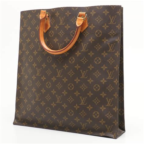 louis vuitton monogram sac plat tote bag|classic louis vuitton monogram bag.